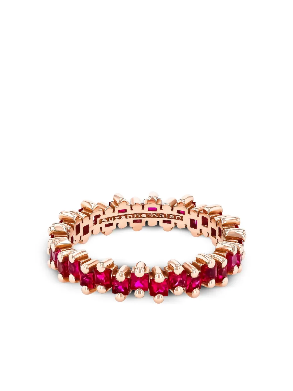 Кольцо Eternity из розового золота с рубином Suzanne Kalan, розовый
Кольцо Eternity из розового золота с рубином Suzanne Kalan, розовый
