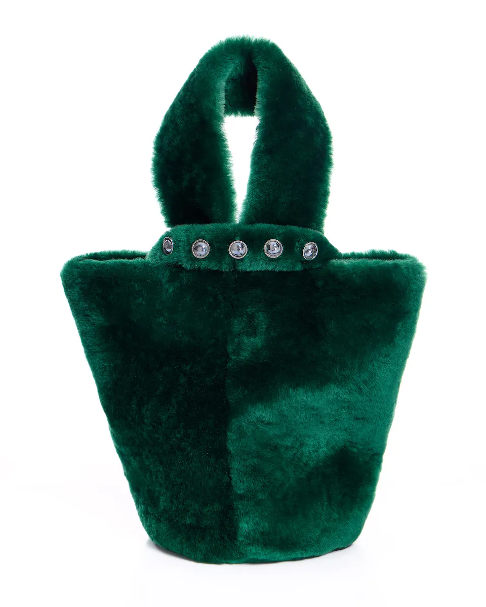 Зеленая сумочка из шерсти ягненка Maximilian, зеленый
Зеленая сумочка из шерсти ягненка Maximilian, зеленый