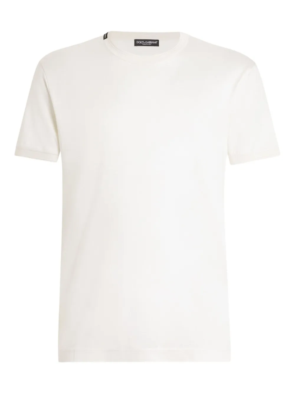 Футболка с круглым вырезом и логотипом DOLCE & GABBANA, белый
Футболка с круглым вырезом и логотипом DOLCE & GABBANA, белый