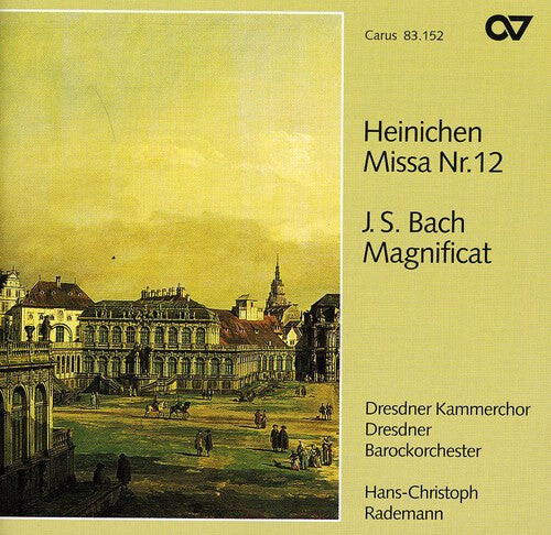 CD диск Heinichen / Bach / Dresden Baroque Orch / Rademann: Mass 12 / Magnificat
CD диск Heinichen / Bach / Dresden Baroque Orch / Rademann: Mass 12 / Magnificat