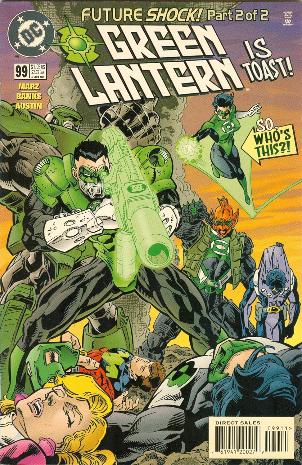 Green Lantern, No. 99; June 1998 (DC Comics)
Green Lantern, No. 99; June 1998 (DC Comics)