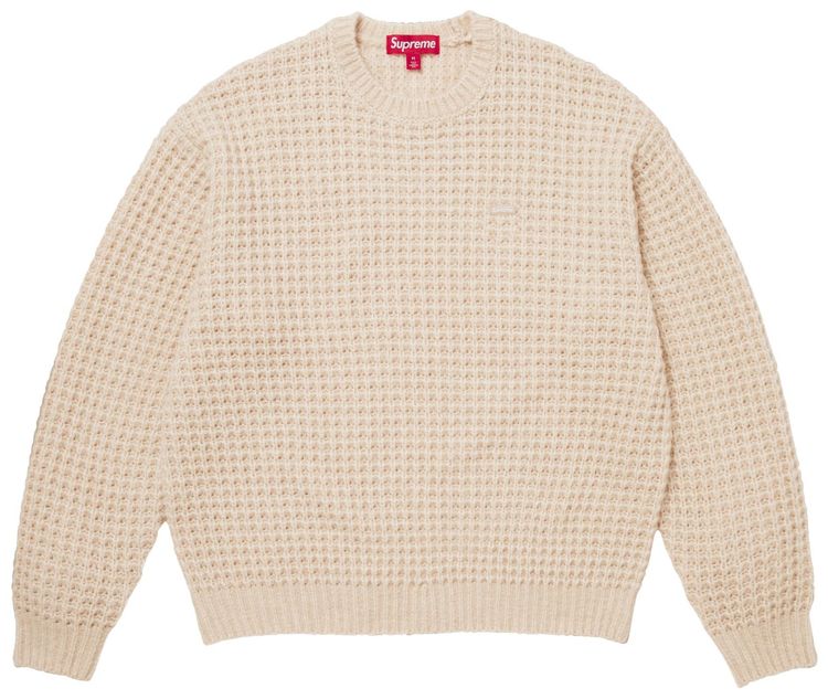 Свитер Supreme Small Box Waffle, кремовый
Свитер Supreme Small Box Waffle, кремовый