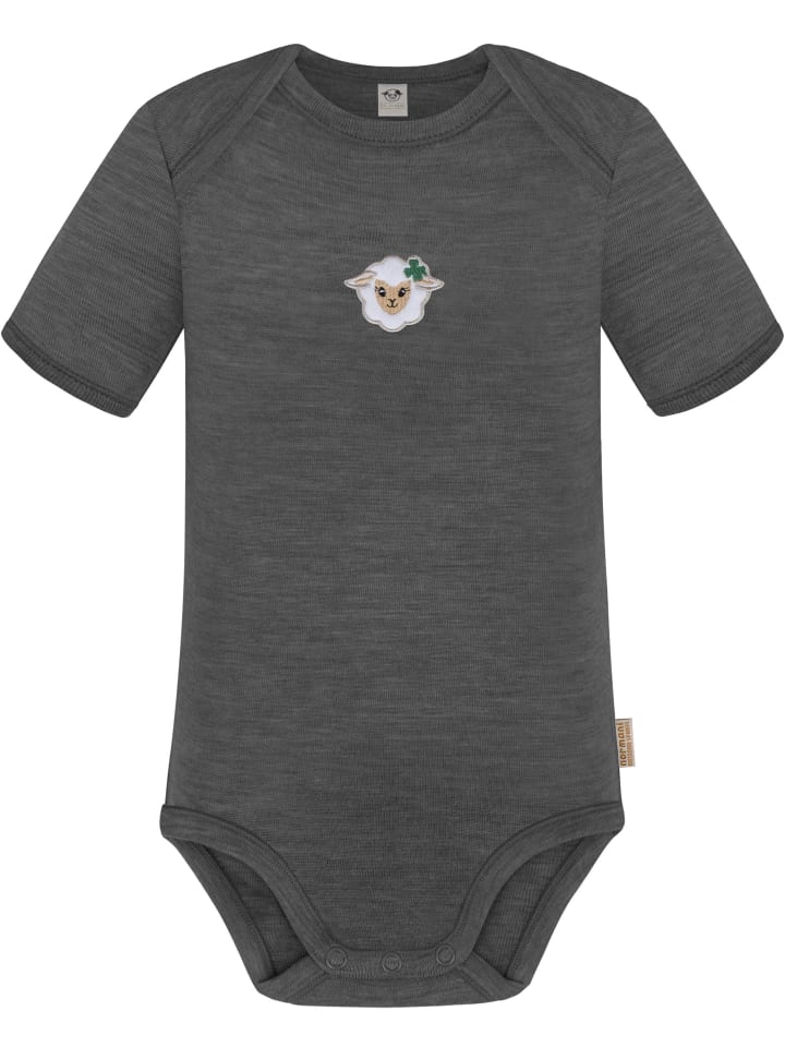 Normani Outdoor Sports Детский боди с короткими рукавами из мериносовой шерсти, цвет Тауранга, антрацит
Normani Outdoor Sports Детский боди с короткими рукавами из мериносовой шерсти, цвет Тауранга, антрацит