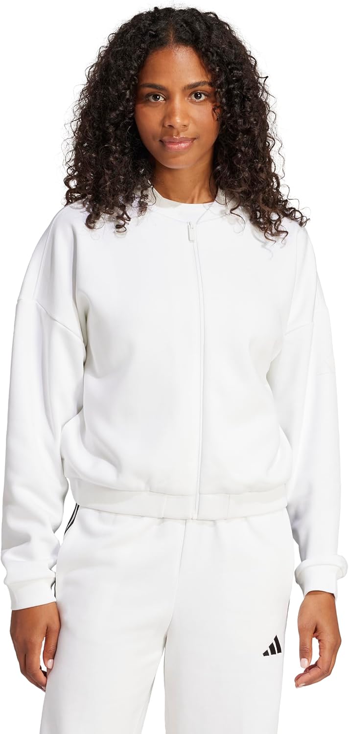 Женская куртка-бомбер Adidas Originals Adidas Essentials с флисом, белый
Женская куртка-бомбер Adidas Originals Adidas Essentials с флисом, белый