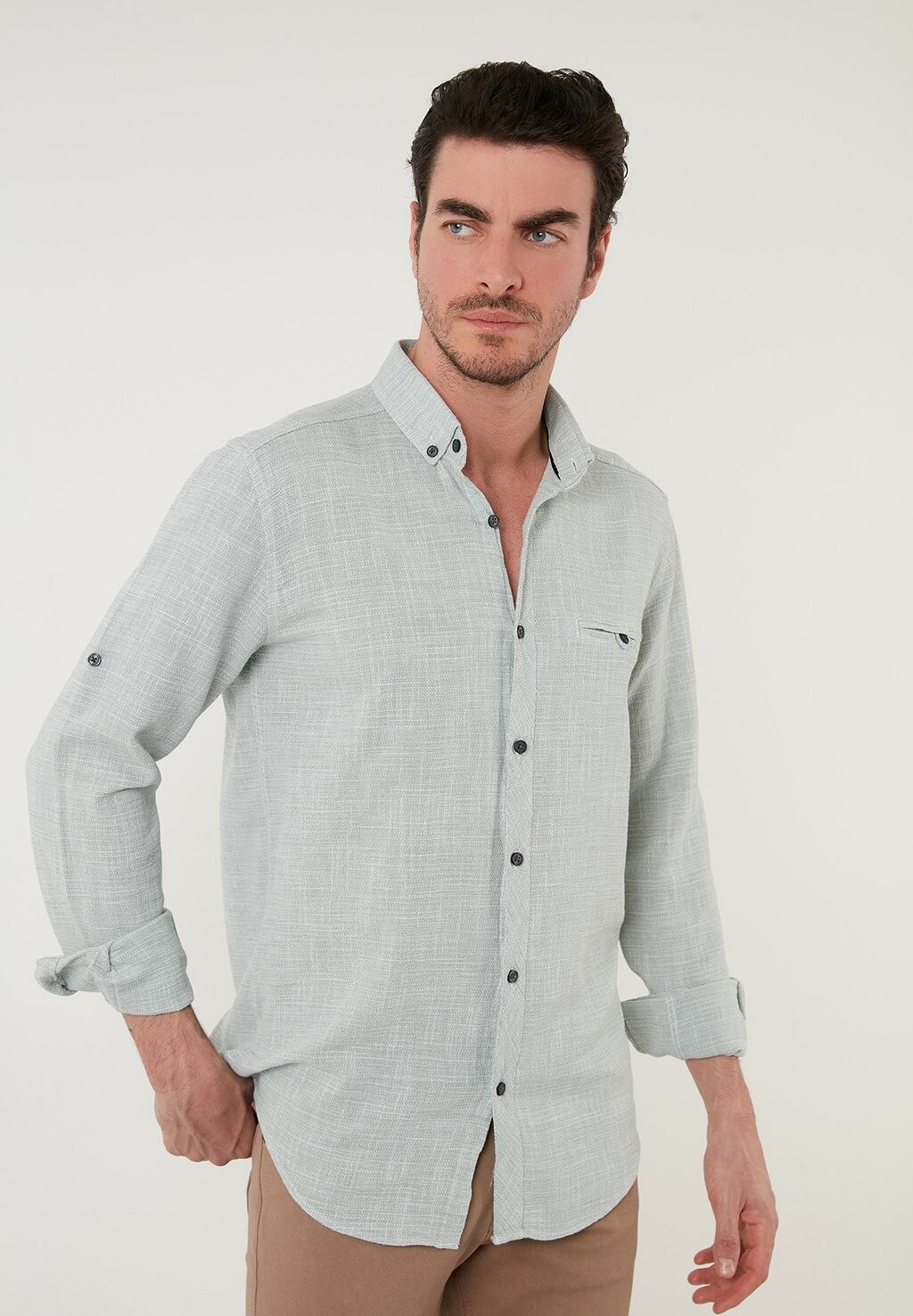 Рубашка SLIM FIT Buratti, цвет khaki
Рубашка SLIM FIT Buratti, цвет khaki