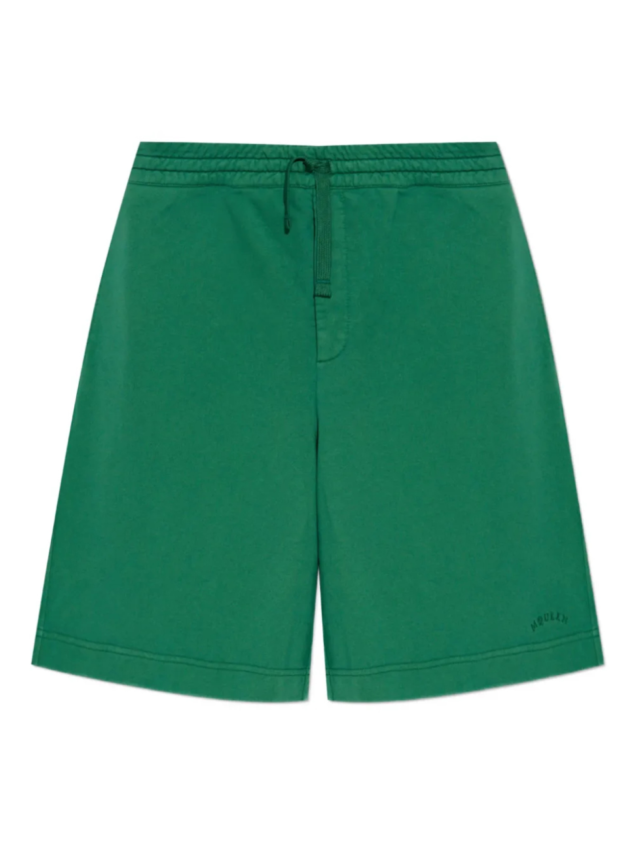 Шорты с вышитым логотипом Alexander McQueen, зеленый 
Шорты с вышитым логотипом Alexander McQueen, зеленый