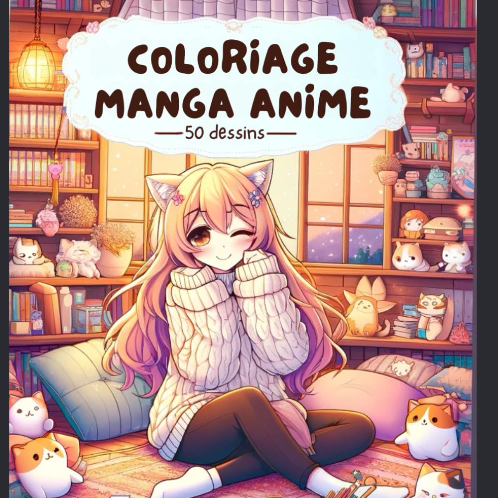 Cologiage Manga Anime: livre manga comme cadeau pour les filles | 50 dessins pour colorier et se détendre (French Edition) (Independently published)
Cologiage Manga Anime: livre manga comme cadeau pour les filles | 50 dessins pour colorier et se détendre (French Edition) (Independently published)