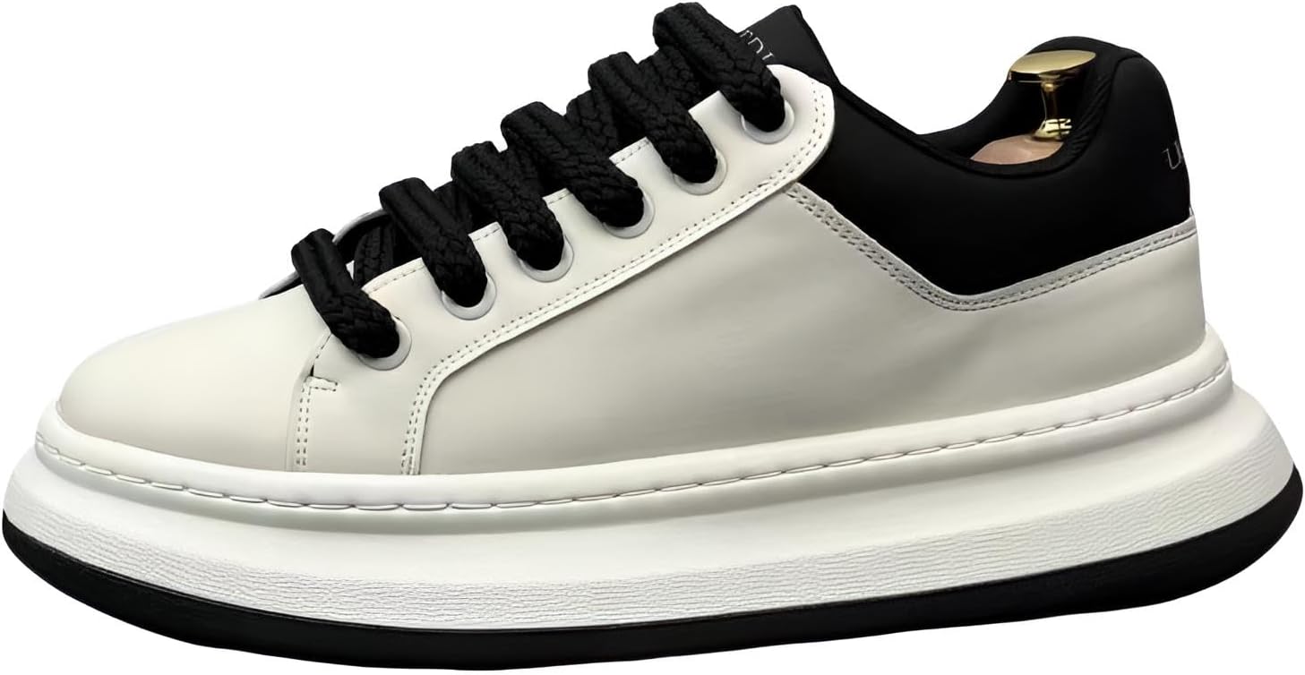 Кроссовки на платформе с толстой подошвой, верх из кожи, массивные шнурки, бело-черные Generic
Кроссовки на платформе с толстой подошвой, верх из кожи, массивные шнурки, бело-черные Generic