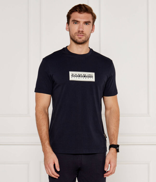 Футболки Relaxed fit Napapijri, синий 
Футболки Relaxed fit Napapijri, синий