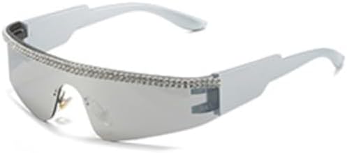 Персонализированные солнцезащитные очки с бриллиантовой инкрустацией, цельные, для женщин и мужчин, винтажные солнцезащитные очки с защитой от УФ-излучения UV400 MTZJH, Silver
Персонализированные солнцезащитные очки с бриллиантовой инкрустацией, цельные, для женщин и мужчин, винтажные солнцезащитные очки с защитой от УФ-излучения UV400 MTZJH, Silver