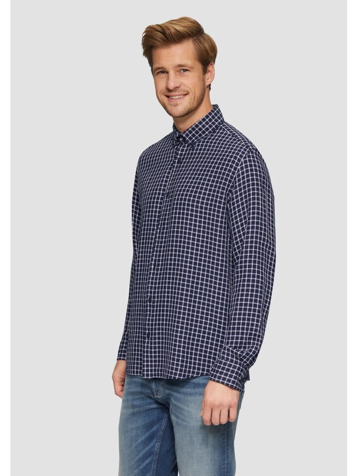 Рубашка s.Oliver Hemd langarm, синий
Рубашка s.Oliver Hemd langarm, синий