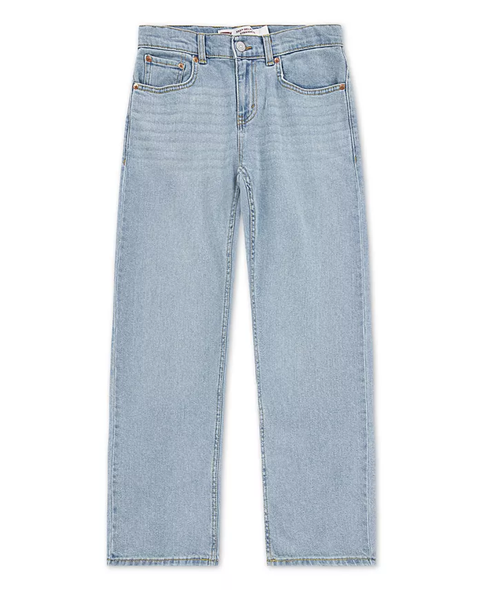 Прямые джинсы свободного кроя Big Boys Levi's, синий
Прямые джинсы свободного кроя Big Boys Levi's, синий