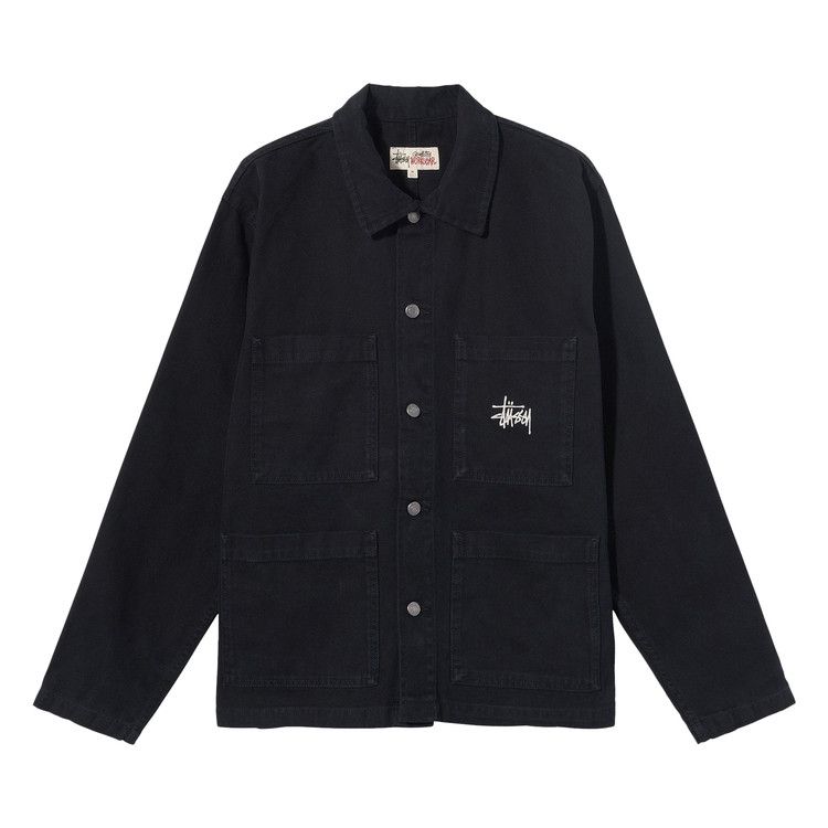 Куртка Stussy Canvas Chore Jacket, Black
Куртка Stussy Canvas Chore Jacket, Black