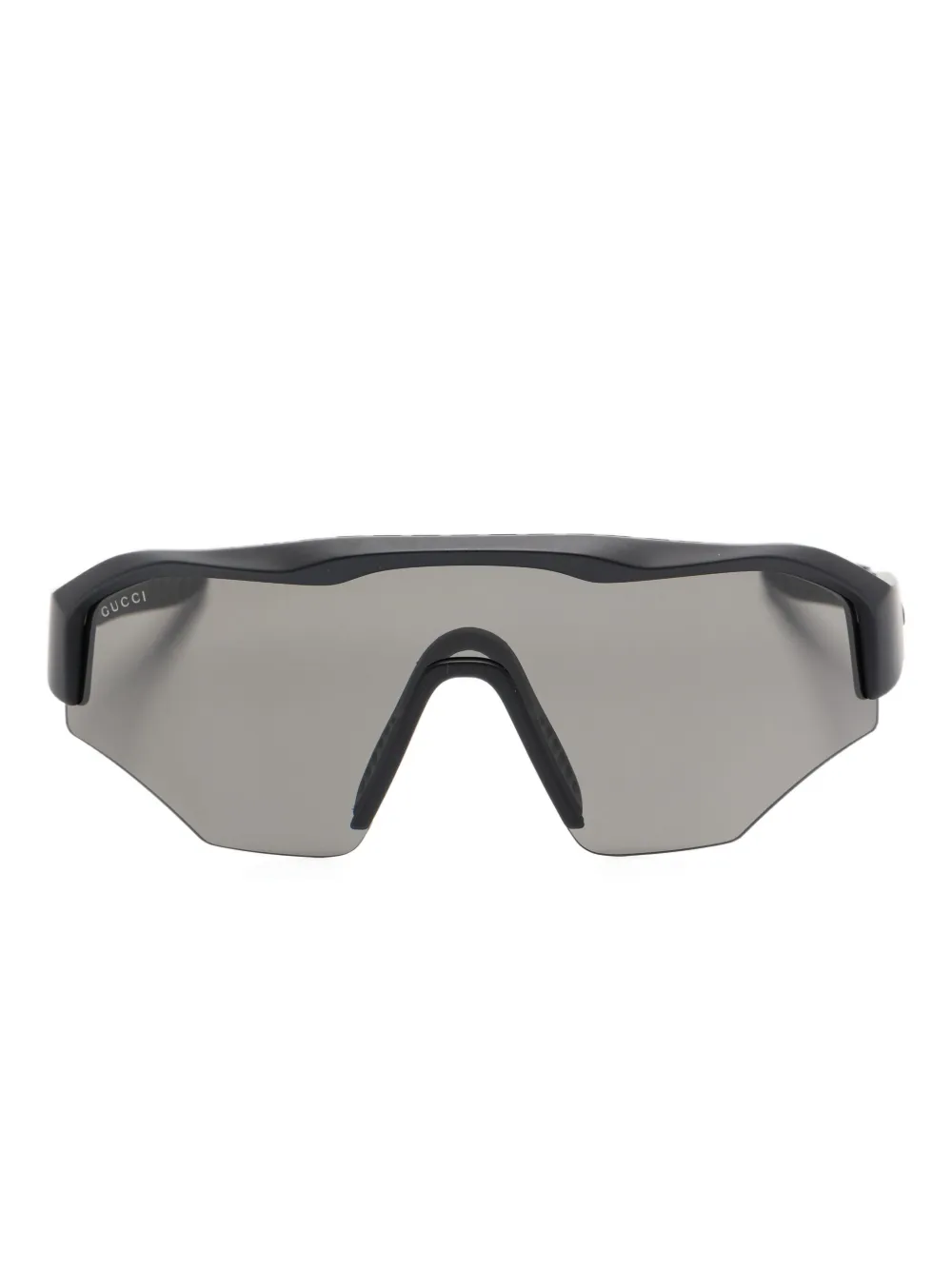 Солнцезащитные очки с монолитной оправой Gucci, черный 
Солнцезащитные очки с монолитной оправой Gucci, черный