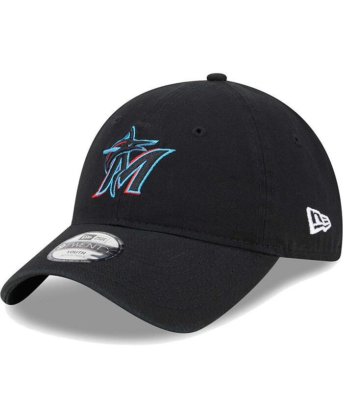 Черная Гибкая кепка Little Boys and Girls Miami Marlins Team 9Twenty New Era, черный
Черная Гибкая кепка Little Boys and Girls Miami Marlins Team 9Twenty New Era, черный