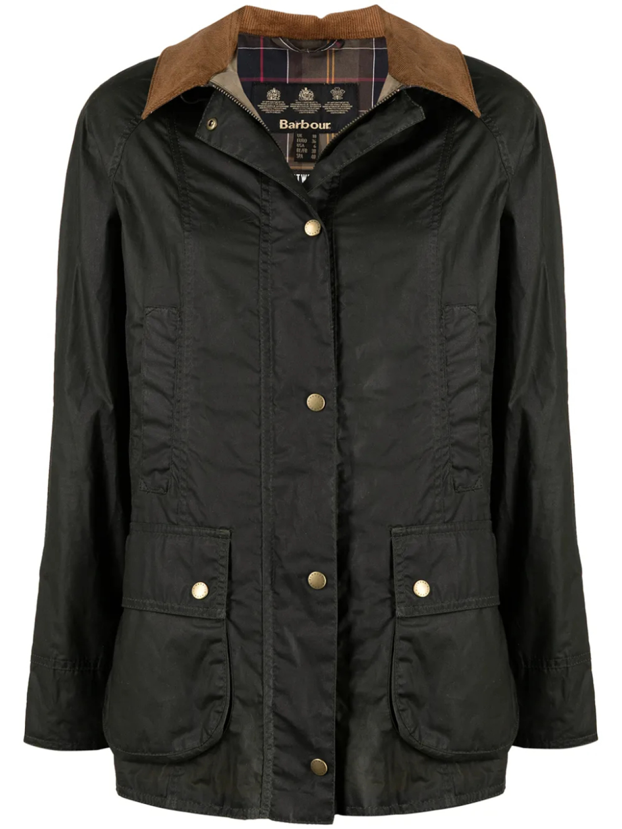 Barbour вощеная парка Beadnell, зеленый
Barbour вощеная парка Beadnell, зеленый