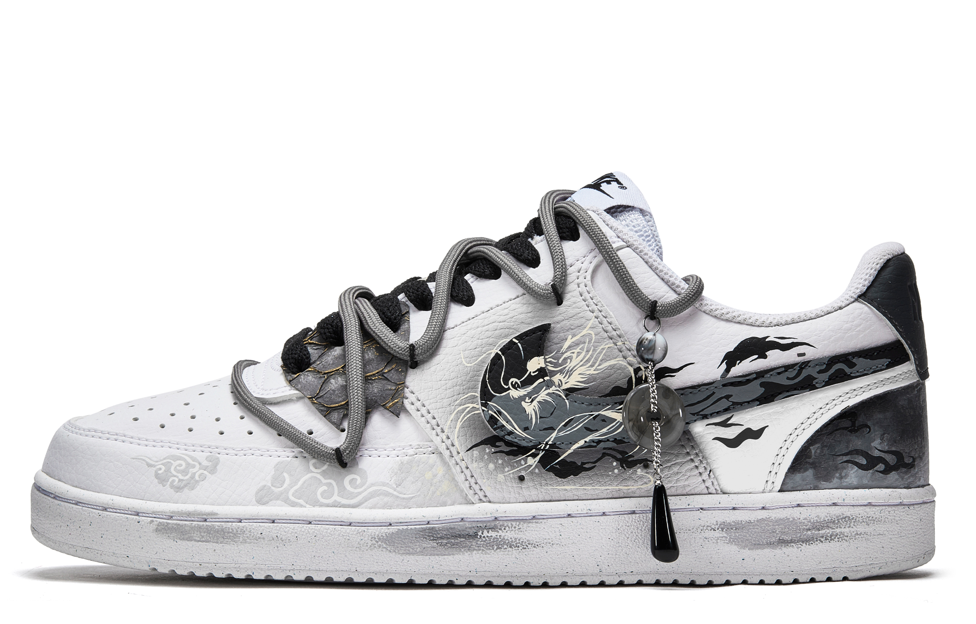 Nike Кроссовки Court Vision 1 для скейтбординга, быстросохнущие, ударопрочные, низкие, мужские, черно-белые
Nike Кроссовки Court Vision 1 для скейтбординга, быстросохнущие, ударопрочные, низкие, мужские, черно-белые