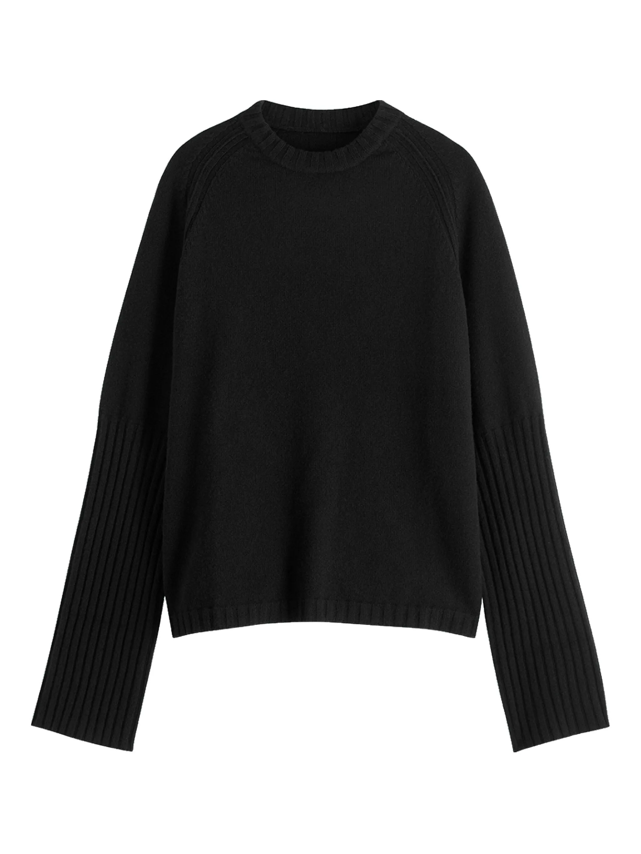 Свитер с рукавами реглан Rick Owens, черный
Свитер с рукавами реглан Rick Owens, черный