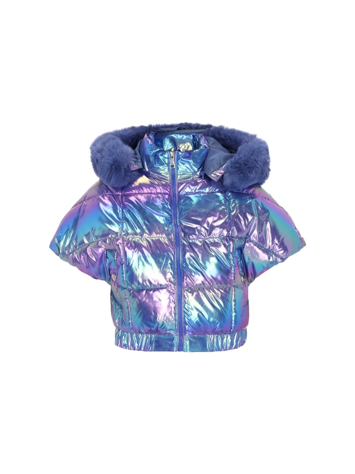 Женская куртка в радужно-голубом цвете myMo
Женская куртка в радужно-голубом цвете myMo