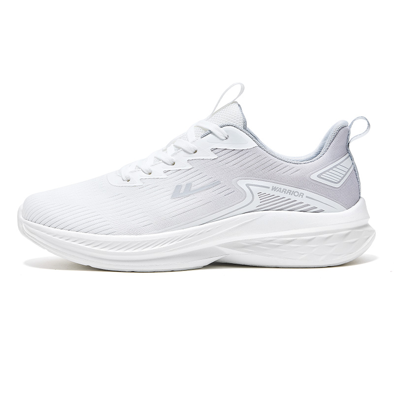 WARRIOR Беговые кроссовки мужские низкие Rebound Height Increasing, легкие, дышащие, нескользящие, бело-серые
WARRIOR Беговые кроссовки мужские низкие Rebound Height Increasing, легкие, дышащие, нескользящие, бело-серые