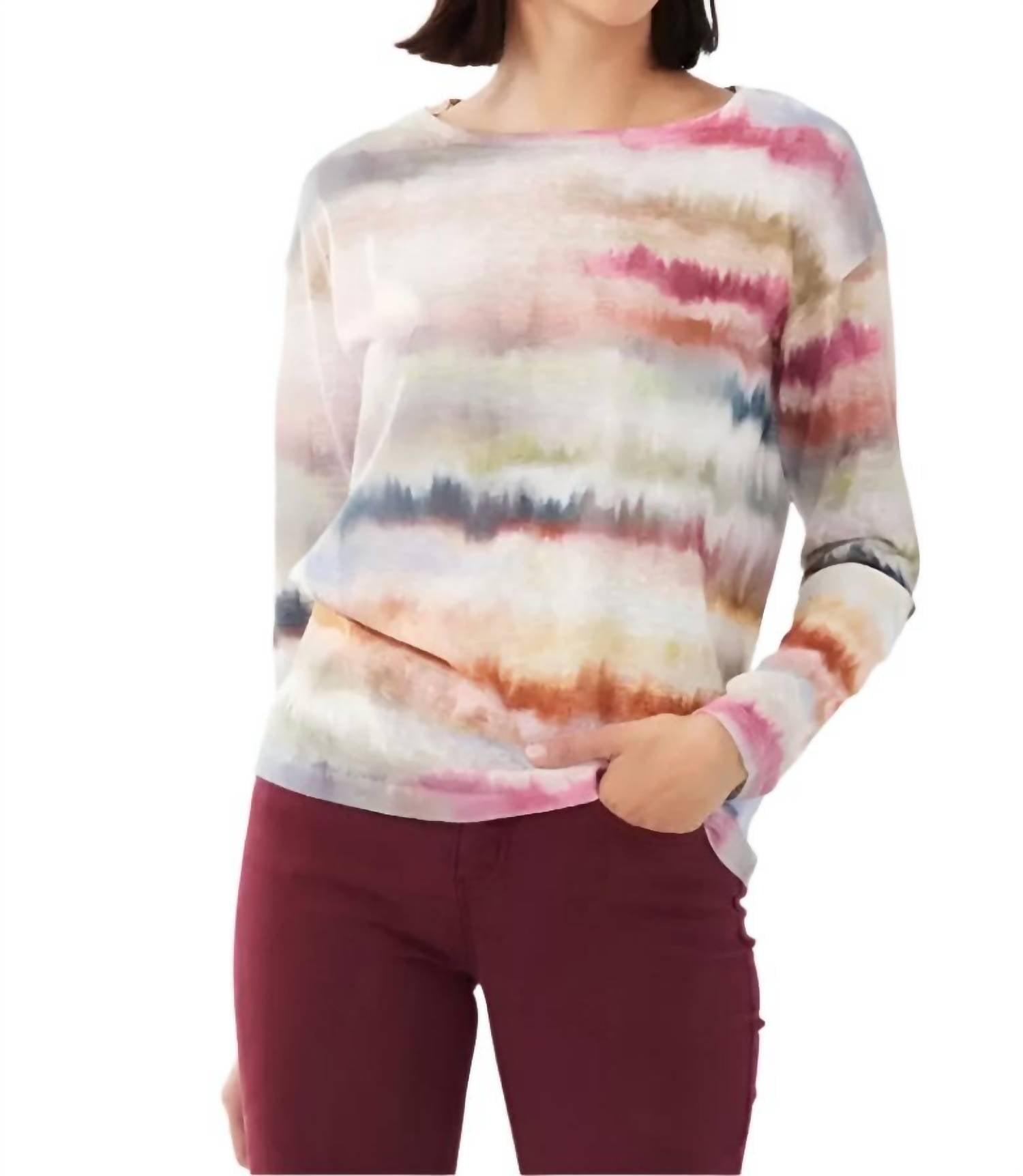 Длинный топ с цветным принтом в цвете Dye FDJ, мультиколор
Длинный топ с цветным принтом в цвете Dye FDJ, мультиколор