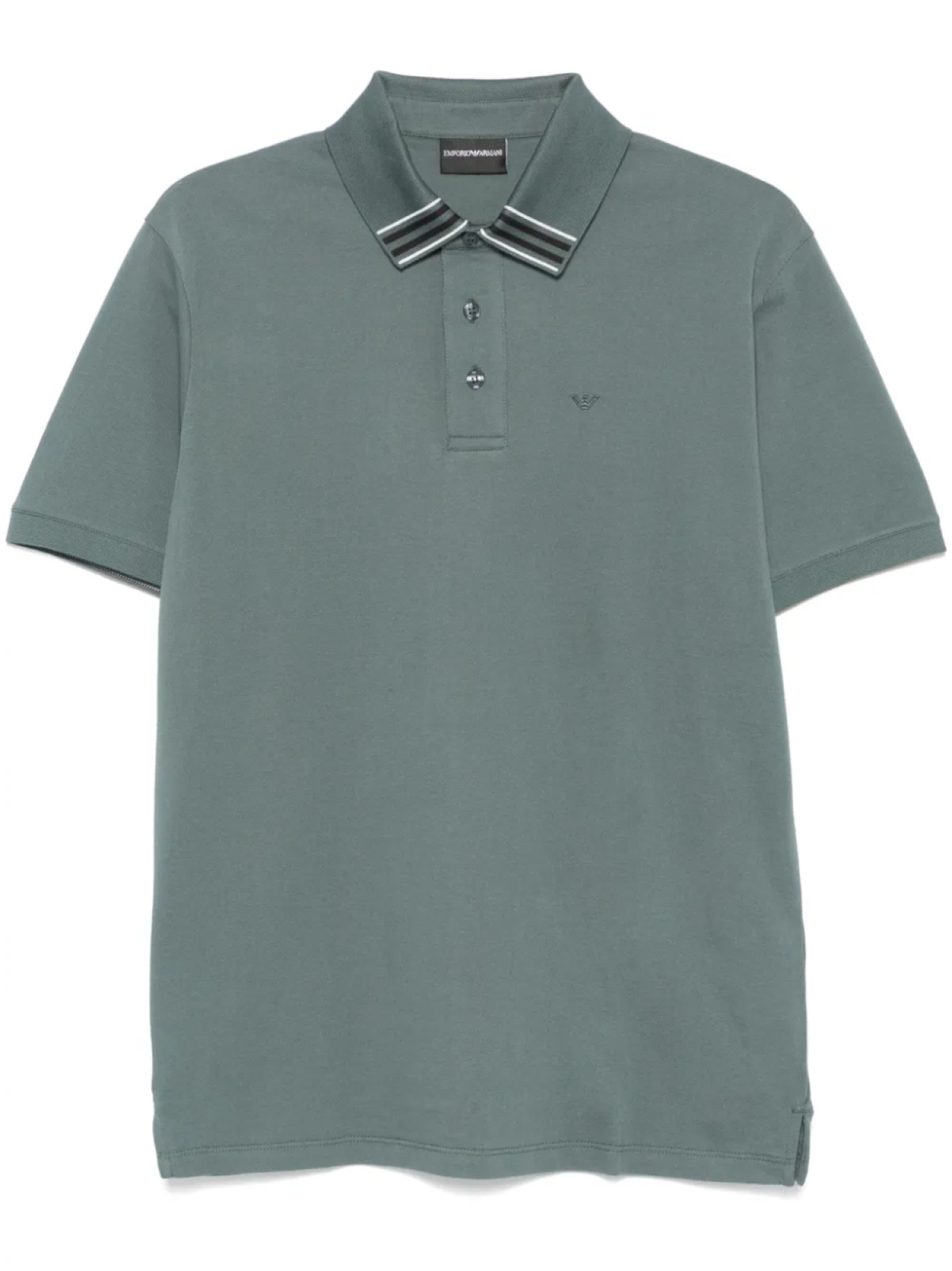 Emporio Armani рубашка поло с вышитым логотипом, зеленый
Emporio Armani рубашка поло с вышитым логотипом, зеленый