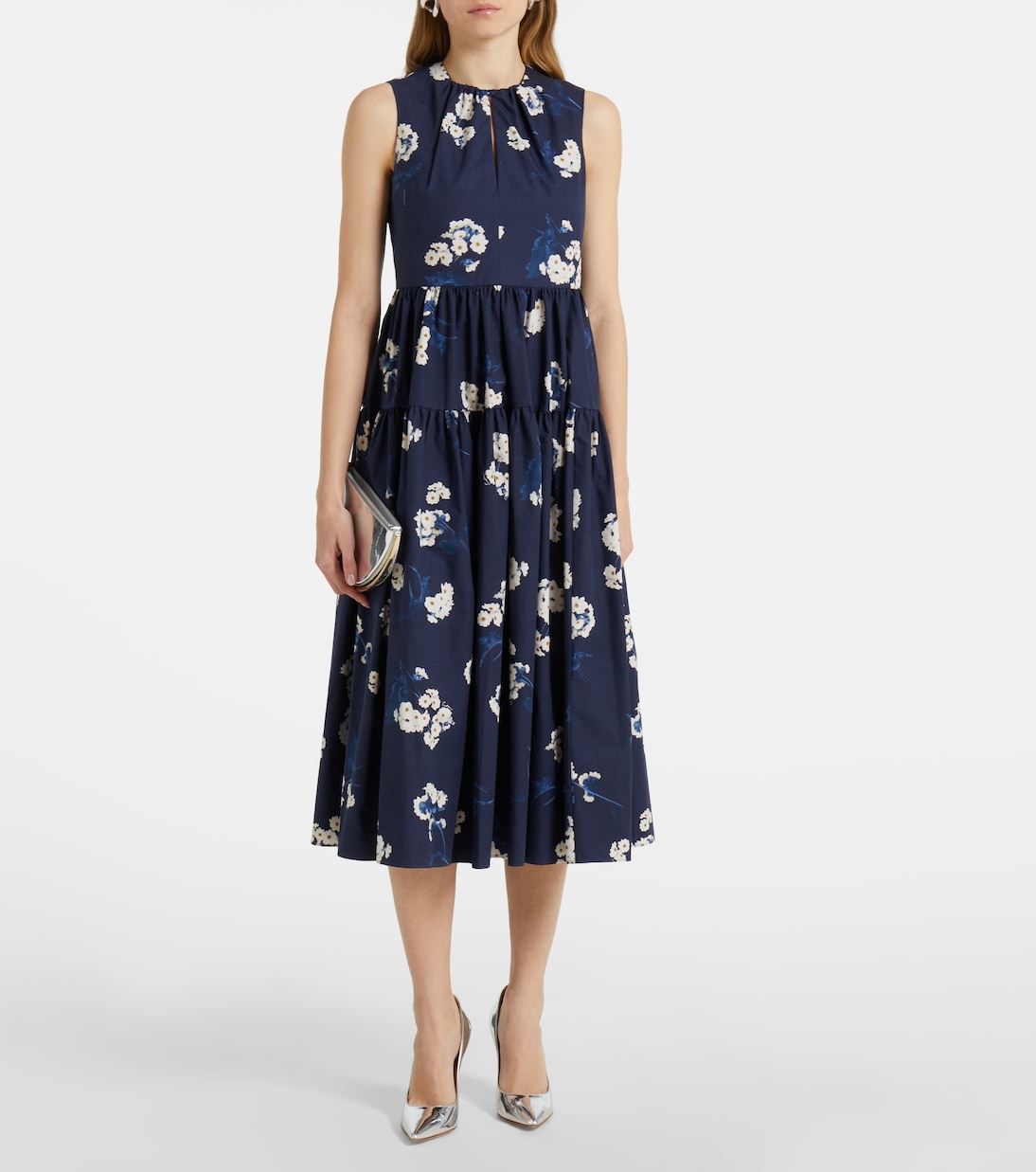 Платье миди из хлопка Erdem, Elena Garden Navy
Платье миди из хлопка Erdem, Elena Garden Navy