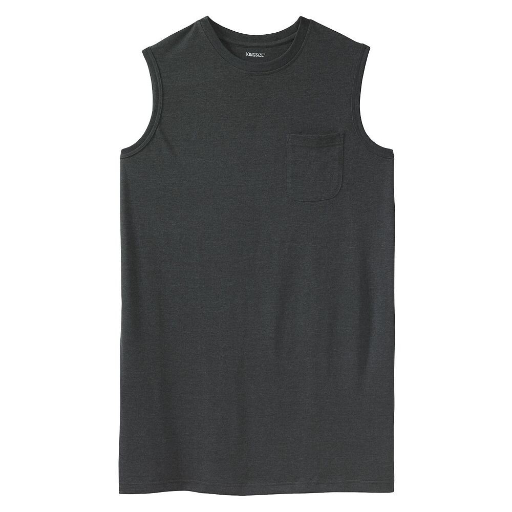 Мужская легкая футболка с карманами большой и высокой длины Kingsize, без усадки, удлиненная KingSize, цвет Heather Charcoal
Мужская легкая футболка с карманами большой и высокой длины Kingsize, без усадки, удлиненная KingSize, цвет Heather Charcoal