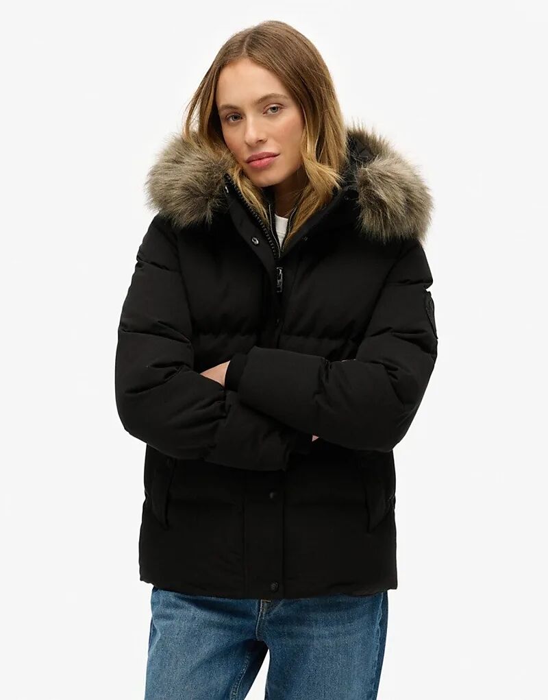 Куртка-пуховик Superdry Everest Five Baffle черного цвета
Куртка-пуховик Superdry Everest Five Baffle черного цвета