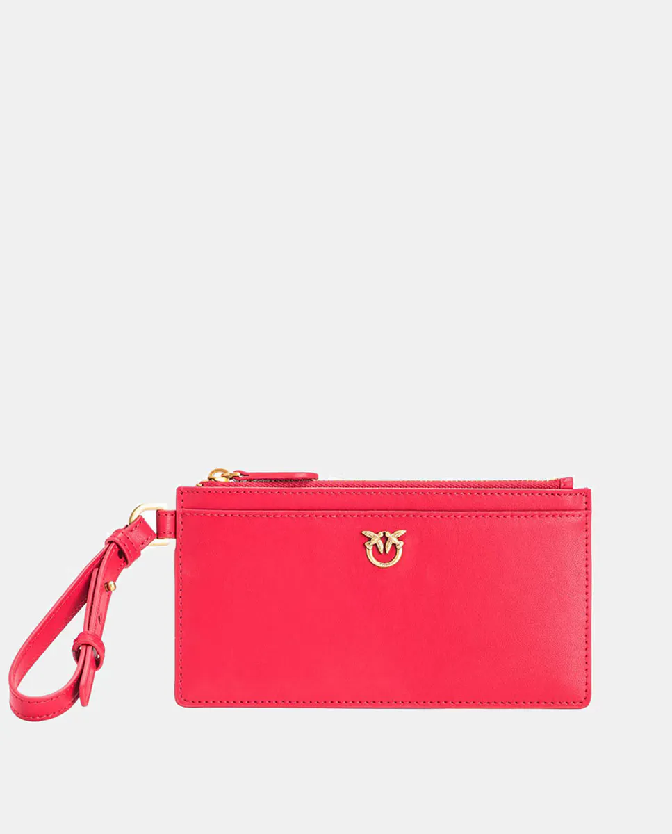Длинный держатель карт Pinko с ручкой, красный
Длинный держатель карт Pinko с ручкой, красный
