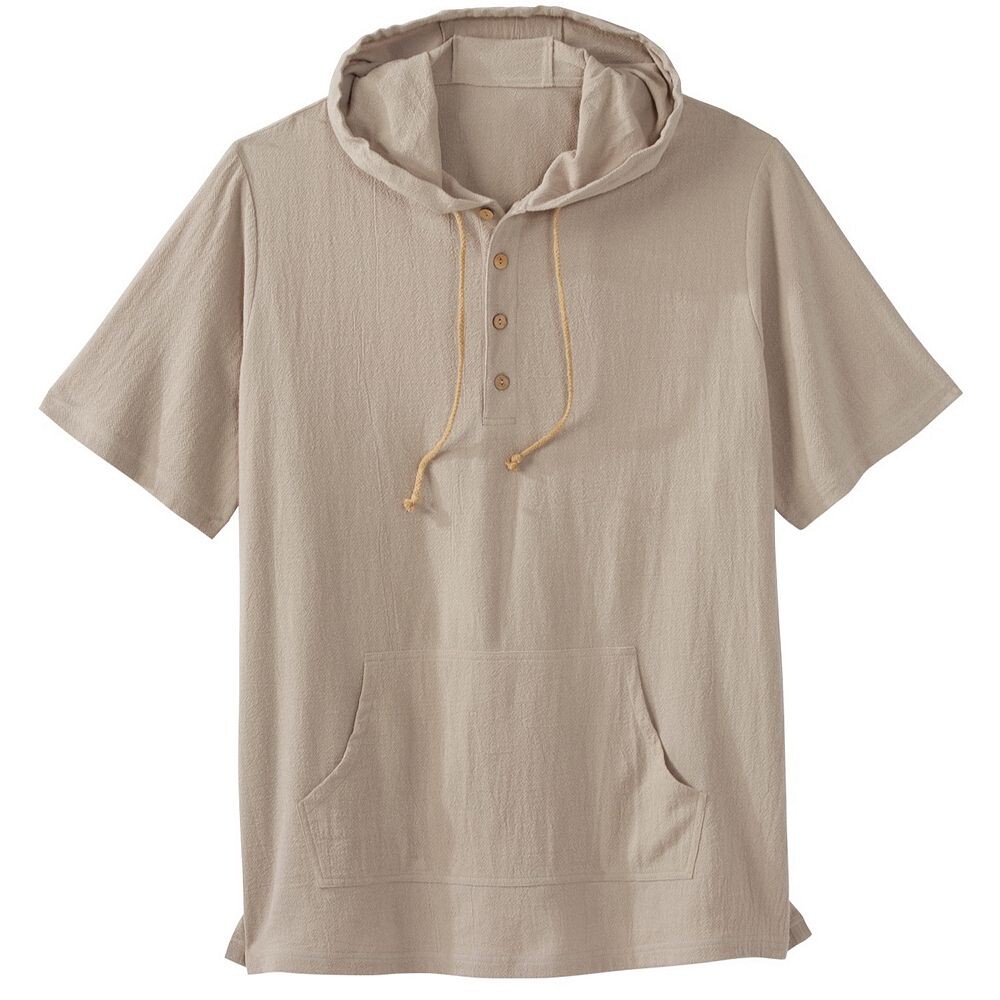 Мужская газовая толстовка с короткими рукавами Kingsize Big & Tall KingSize, цвет Sand Grey
Мужская газовая толстовка с короткими рукавами Kingsize Big & Tall KingSize, цвет Sand Grey