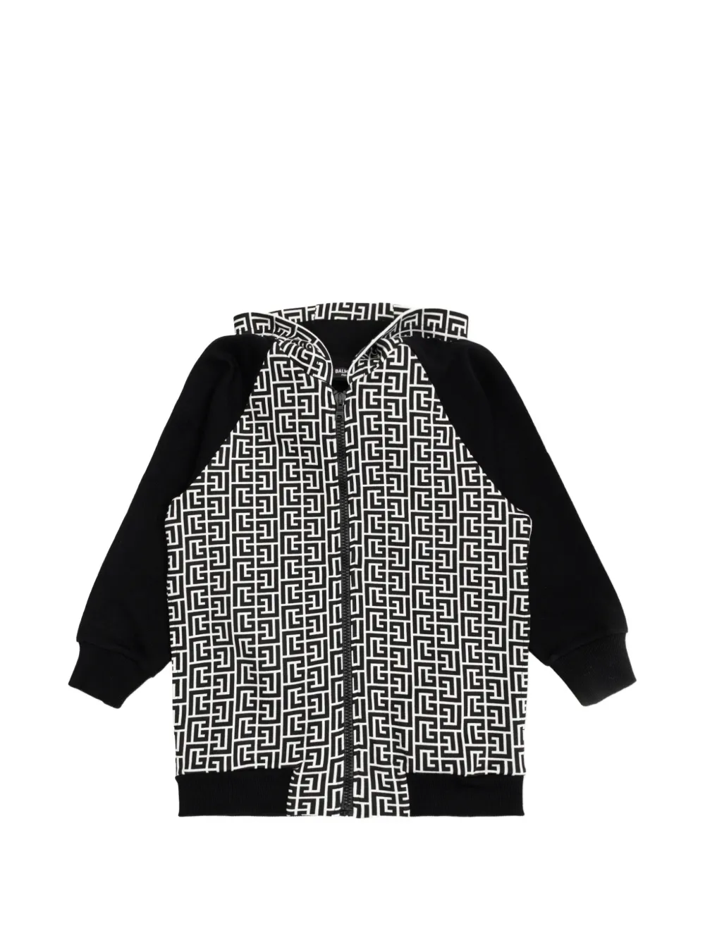 Толстовка на молнии с геометрическим принтом Balmain Kids, белый
Толстовка на молнии с геометрическим принтом Balmain Kids, белый