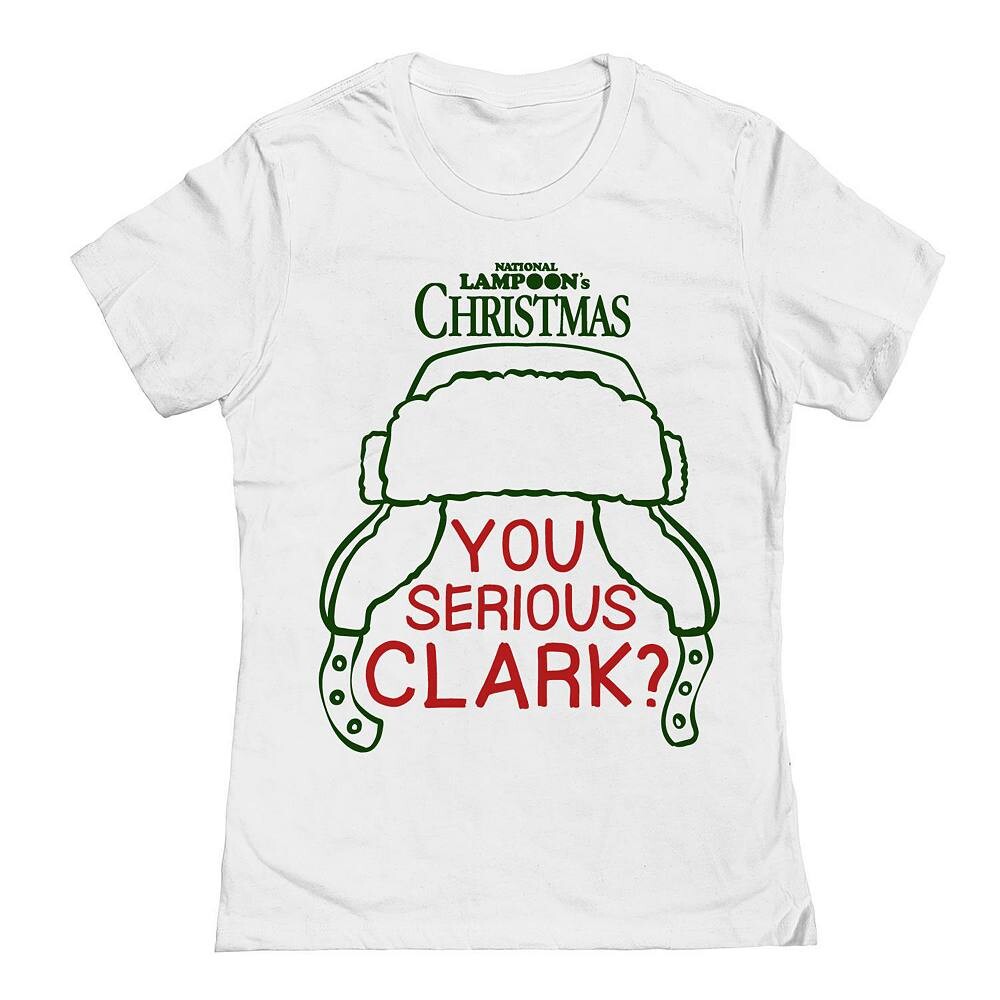 Футболка с рисунком «Рождественские каникулы» Junior's You Serious Clark National Lampoon's Licensed Character, белый
Футболка с рисунком «Рождественские каникулы» Junior's You Serious Clark National Lampoon's Licensed Character, белый