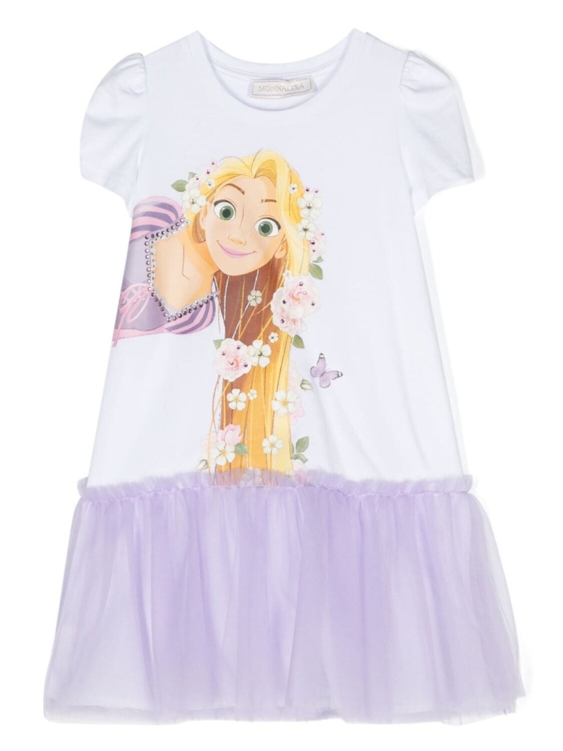 Monnalisa футболка с принтом, белый
Monnalisa футболка с принтом, белый