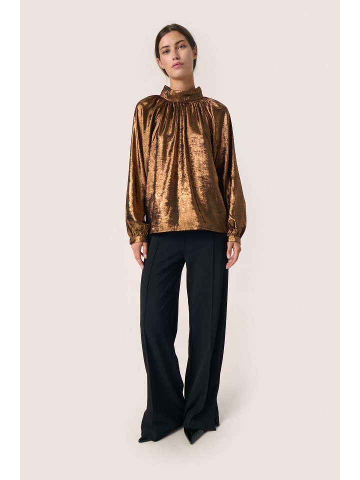 Блузка SLElvie Ronya свободного кроя цвета меди Soaked in Luxury
Блузка SLElvie Ronya свободного кроя цвета меди Soaked in Luxury