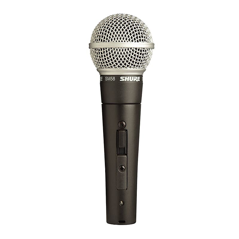 Вокальный микрофон Shure SM58S Handheld Cardioid Dynamic Microphone with On / Off Switch
Вокальный микрофон Shure SM58S Handheld Cardioid Dynamic Microphone with On / Off Switch