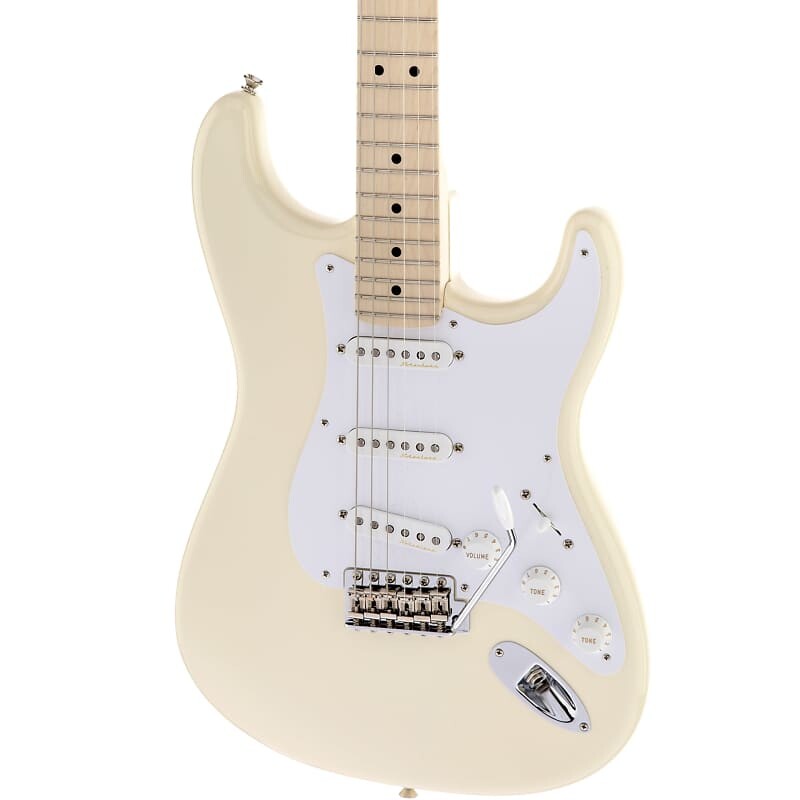 Электрогитара Fender Eric Clapton Stratocaster in Olympic White with Hard Case
Электрогитара Fender Eric Clapton Stratocaster in Olympic White with Hard Case