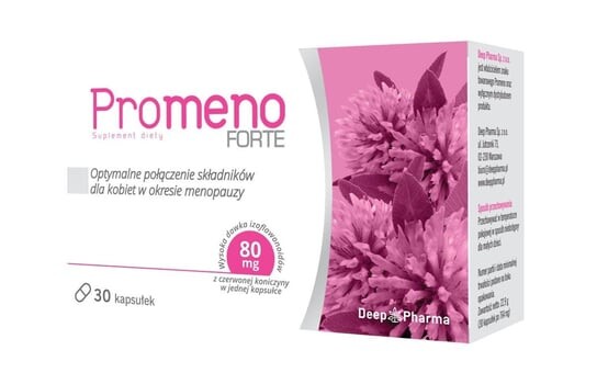 Промено, Добавка , 30 капсул Deep Pharma
Промено, Добавка , 30 капсул Deep Pharma