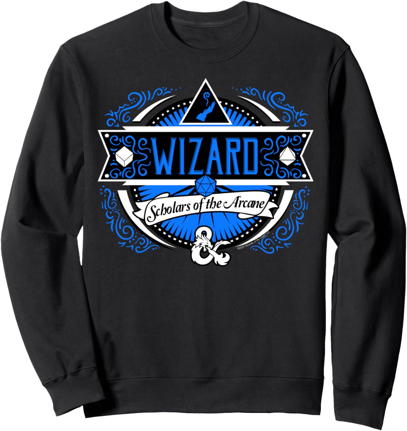 Толстовка с логотипом Dungeons & Dragons Wizard Scholars Of The Arcane, черный
Толстовка с логотипом Dungeons & Dragons Wizard Scholars Of The Arcane, черный