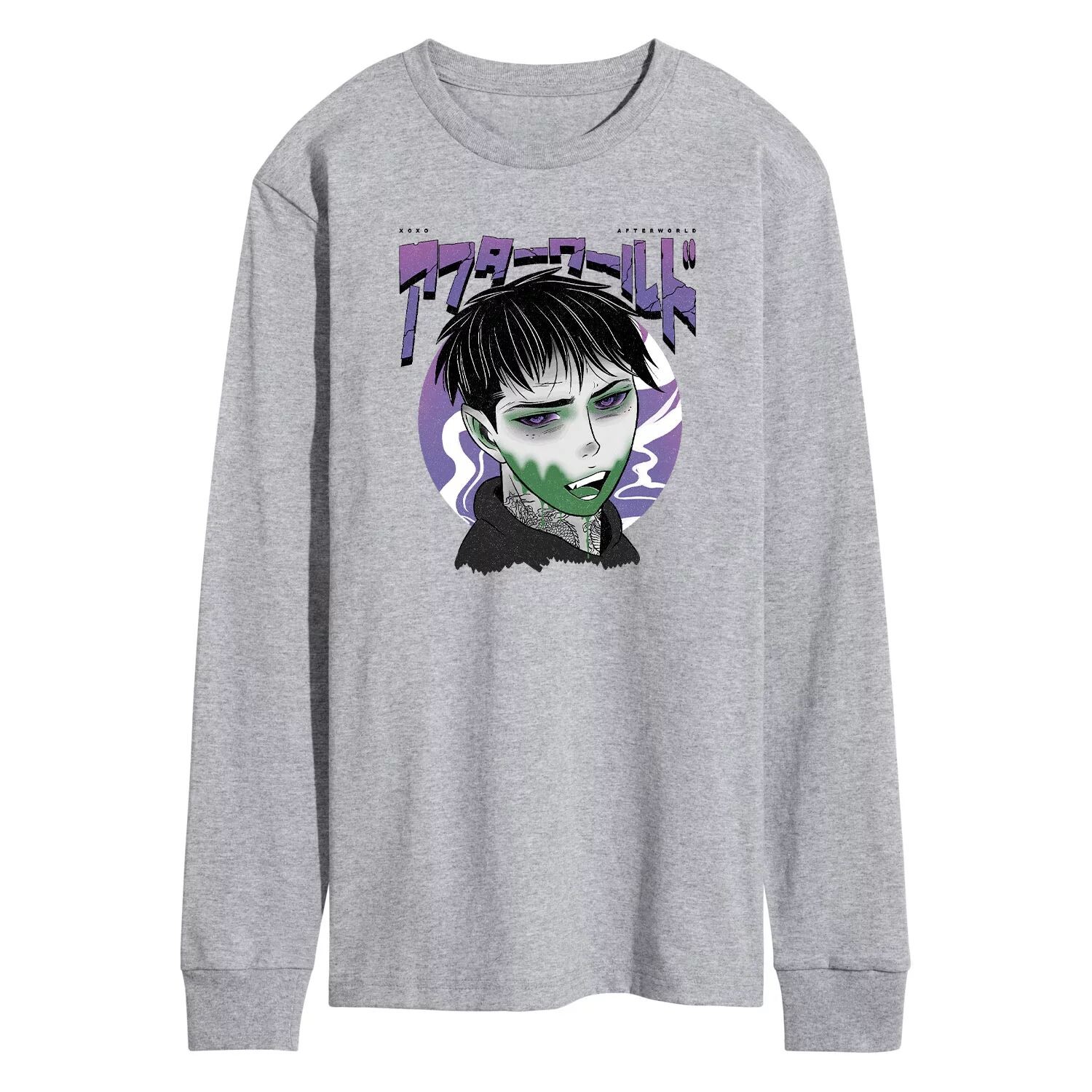 Мужская футболка с длинными рукавами в стиле аниме «Загробный мир» Licensed Character
Мужская футболка с длинными рукавами в стиле аниме «Загробный мир» Licensed Character