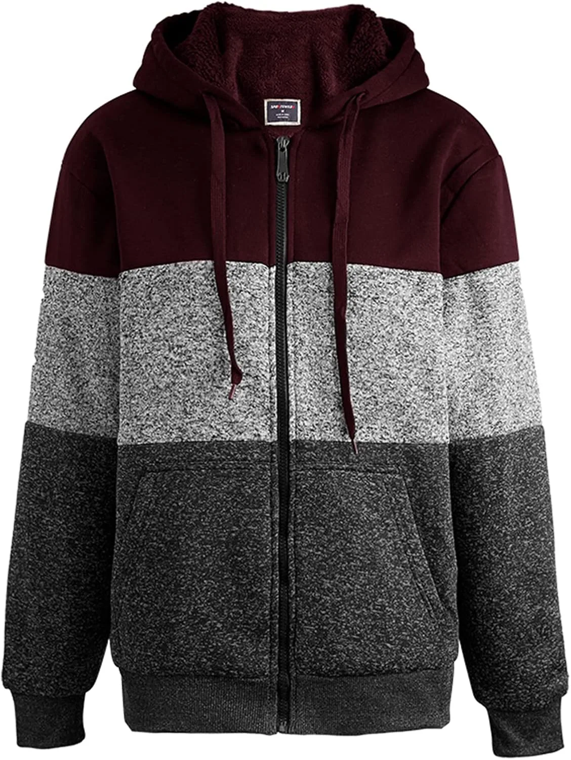 Толстовка Yasumond с капюшоном на молнии, утепленная флисом Sherpa
Толстовка Yasumond с капюшоном на молнии, утепленная флисом Sherpa