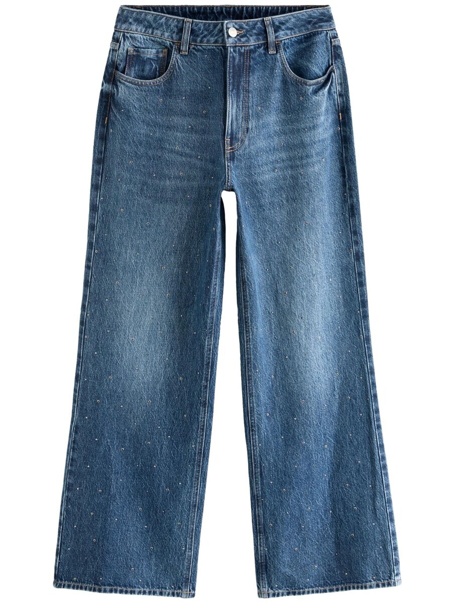 Джинсы Next Wide leg Jeans, синий деним
Джинсы Next Wide leg Jeans, синий деним