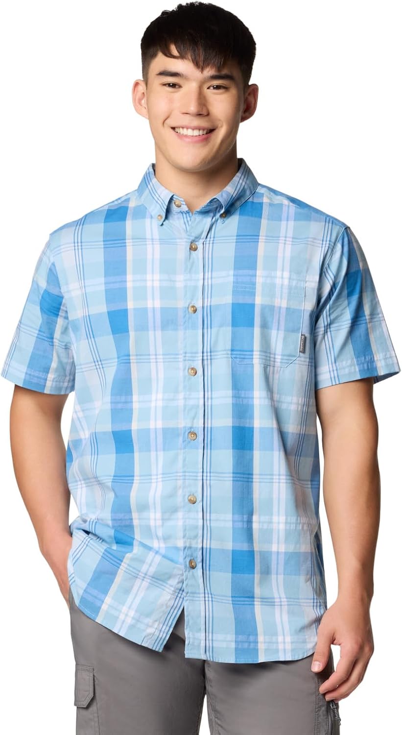 Columbia мужская рубашка Rapid Rivers II с коротким рукавом, Ripple Blue Multi Plaid
Columbia мужская рубашка Rapid Rivers II с коротким рукавом, Ripple Blue Multi Plaid
