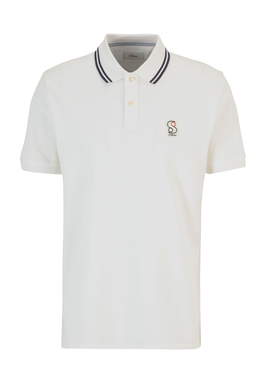 Рубашка-поло с коротким рукавом, однотонная, мужская s.Oliver, белый
Рубашка-поло с коротким рукавом, однотонная, мужская s.Oliver, белый