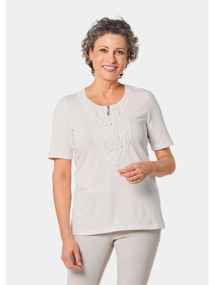 Футболка с кружевом, рубашка с круглым вырезом и вязаным крючком кружевом кремово-белого цвета GOLDNER, Белый, Футболка с кружевом, рубашка с круглым вырезом и вязаным крючком кружевом кремово-белого цвета GOLDNER
Футболка с кружевом, рубашка с круглым вырезом и вязаным крючком кружевом кремово-белого цвета GOLDNER, Белый, Футболка с кружевом, рубашка с круглым вырезом и вязаным крючком кружевом кремово-белого цвета GOLDNER