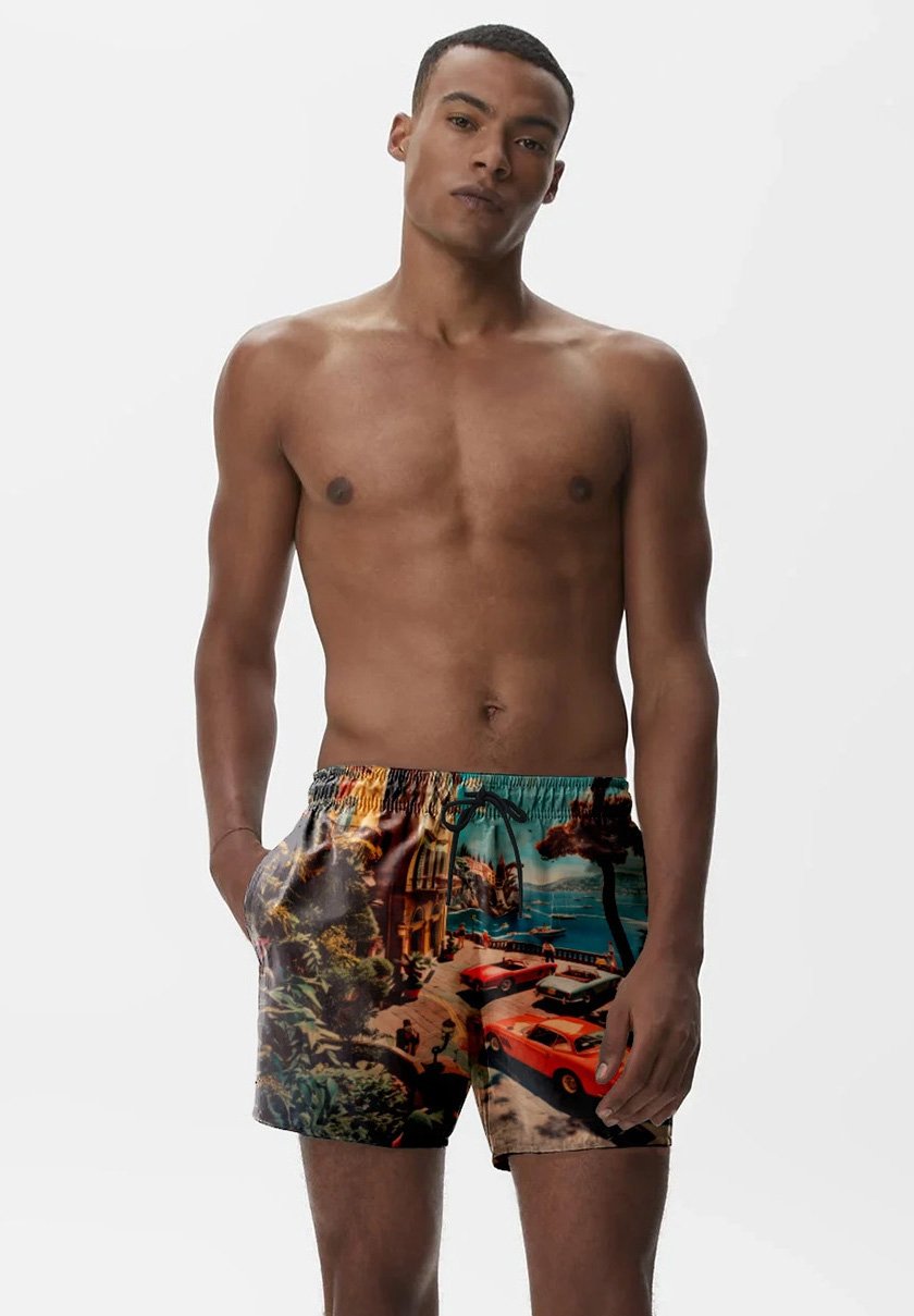 Шорты для плавания OLD SCHOOL Mr. GUGU & Miss GO, коричневый
Шорты для плавания OLD SCHOOL Mr. GUGU & Miss GO, коричневый