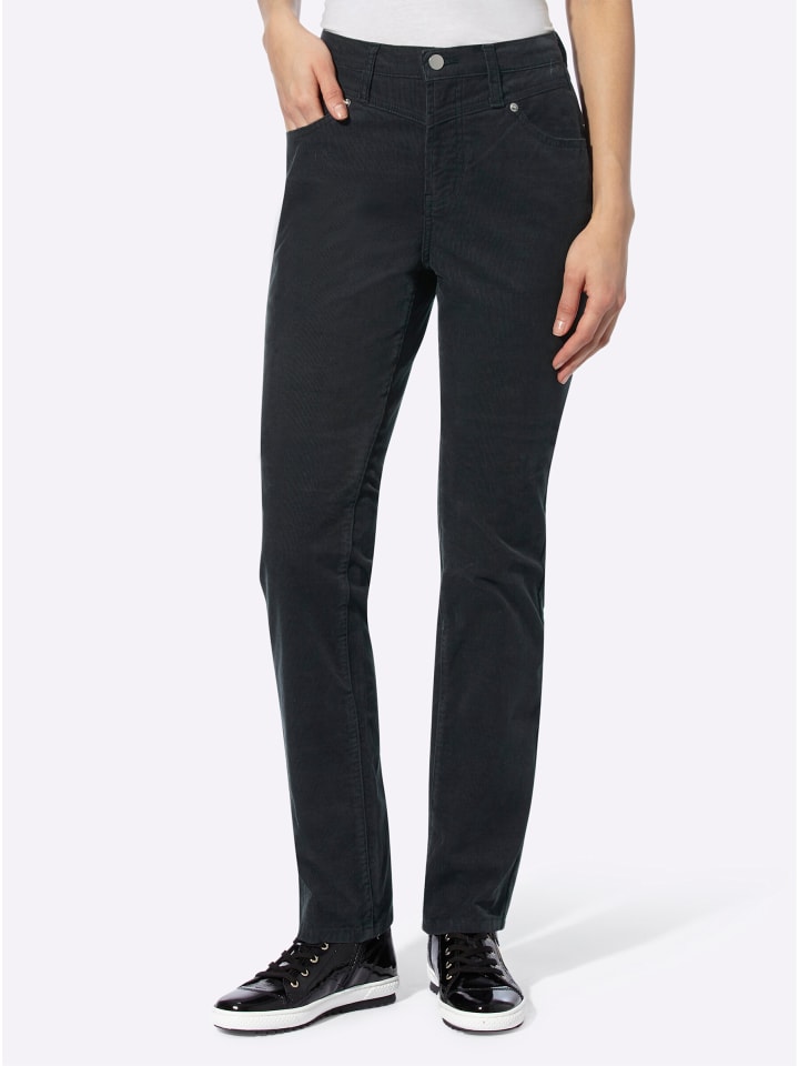 Heine Вельветовые брюки черного цвета
Heine Вельветовые брюки черного цвета