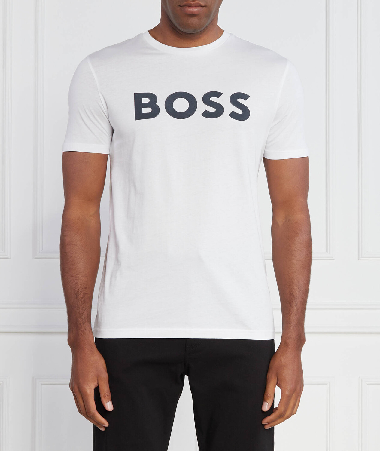 Футболка BOSS ORANGE Slim Fit, белый
Футболка BOSS ORANGE Slim Fit, белый