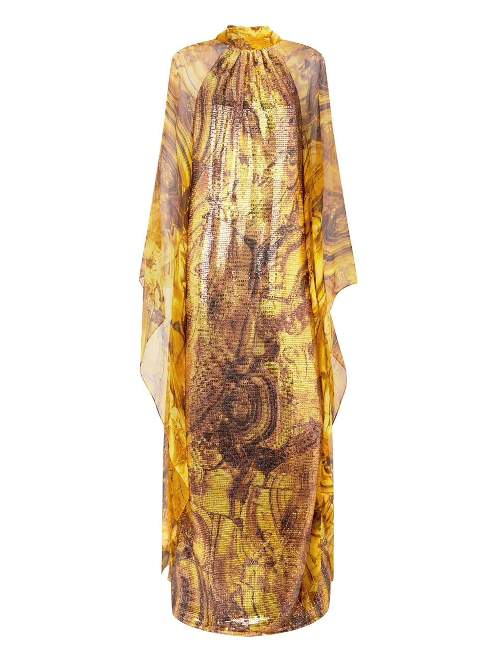 Платье макси с пайетками и принтом Roberto Cavalli, желтый
Платье макси с пайетками и принтом Roberto Cavalli, желтый