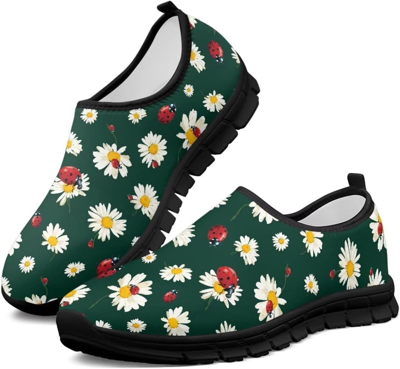 Женские кроссовки для ходьбы с поддержкой свода стопы, слипоны, противоскользящие, удобные, дышащие, размер США 5.5-13.5 Chririnla, Daisy Ladybugs
Женские кроссовки для ходьбы с поддержкой свода стопы, слипоны, противоскользящие, удобные, дышащие, размер США 5.5-13.5 Chririnla, Daisy Ladybugs